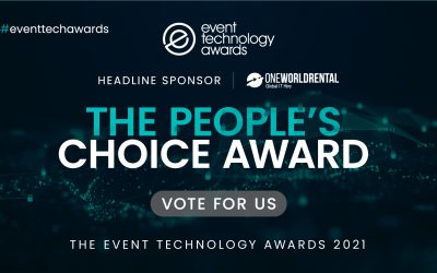 Vote for Shocklogic as ‘Favourite Event Technology Supplier’ at the Event Technology Awards 2021