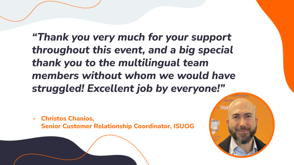 ISUOG22 Client Testimonial Christos Chanios Thumbnail