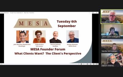 MESA Founder Forum recap: “What clients want? The client’s perspective”