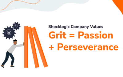 Shocklogic Values: Grit = Passion + Perseverance